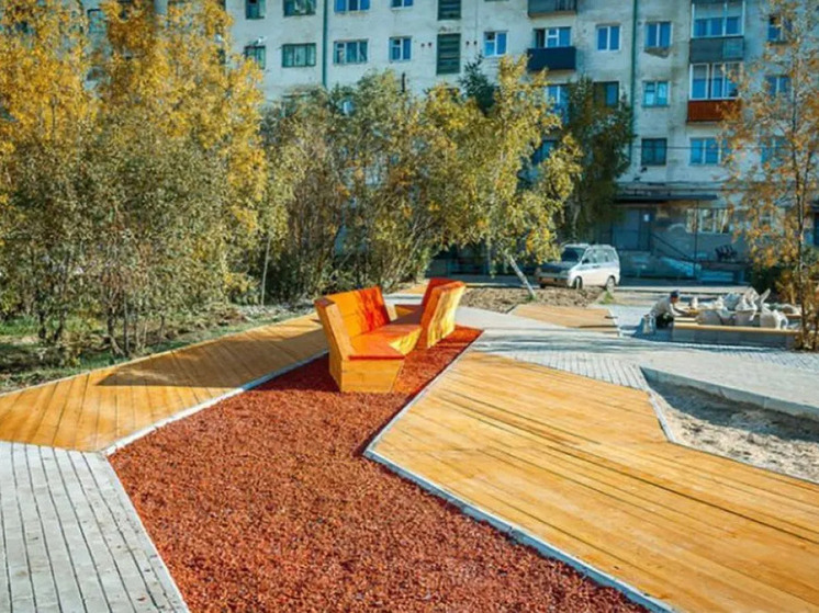 В 2025 году в Якутии обновят 14 дворовых территорий