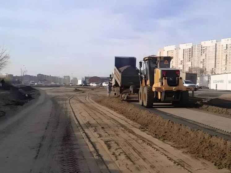 Работы на участке Западного Обхода в Краснодаре выполнены на 66%
