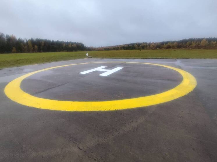 На посадочной площадке «Аэродрома Тихвин» наконец пометили точку приземления