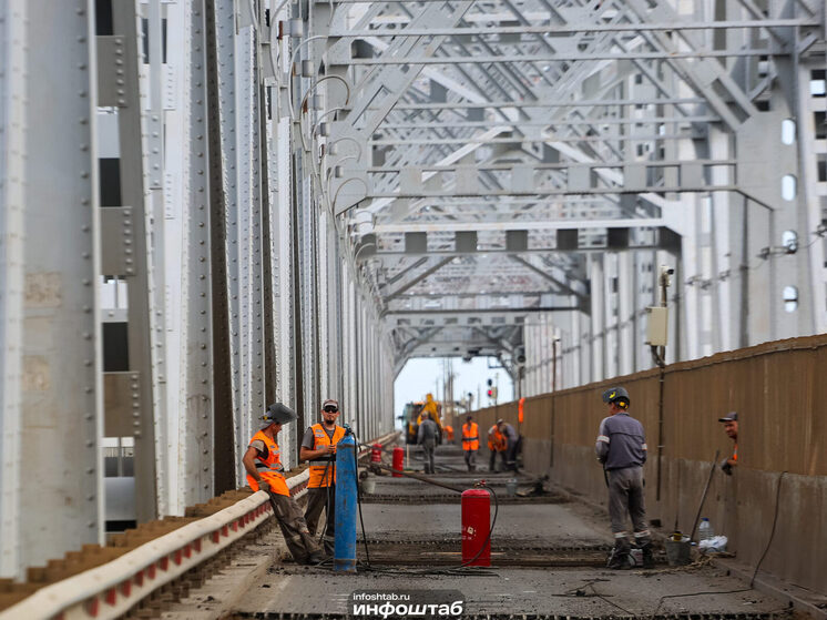 В Астрахани на Старом мосту вновь вводится реверсивная схема проезда