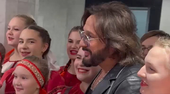 Стаса Михайлова удивили в Кремле дети