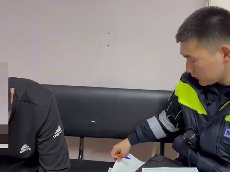 Житель Калмыкии устроил гонки с полицейскими