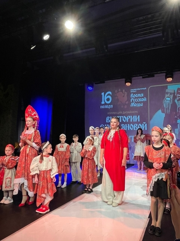 В Орле состоялся показ коллекций местных дизайнеров «Время русской моды»