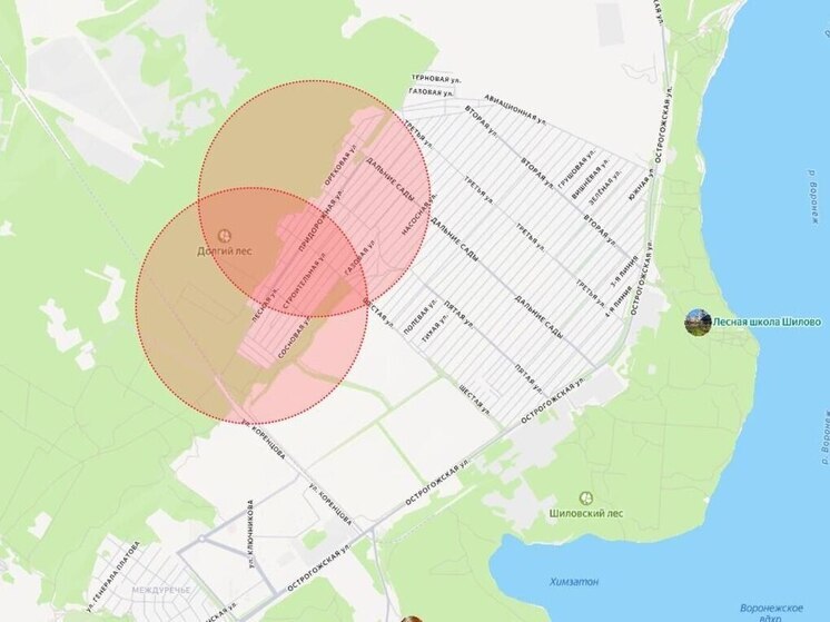 Масштабные ограничения введут для воронежцев из-за подрыва обломков ракеты