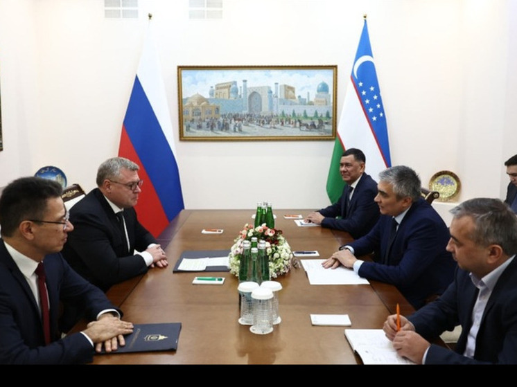 Губернатор Астраханской области встретился с послом Республики Узбекистан в Москве