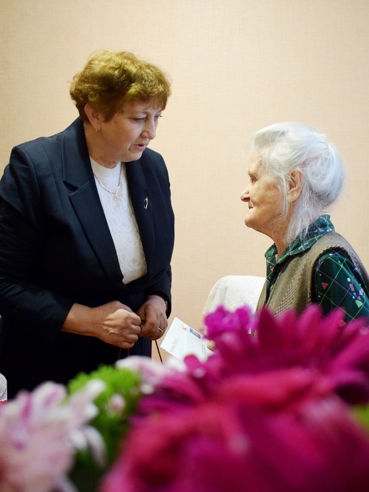 Свой вековой юбилей отмечает ветеран Великой Отечественной войны Анна Бубнова