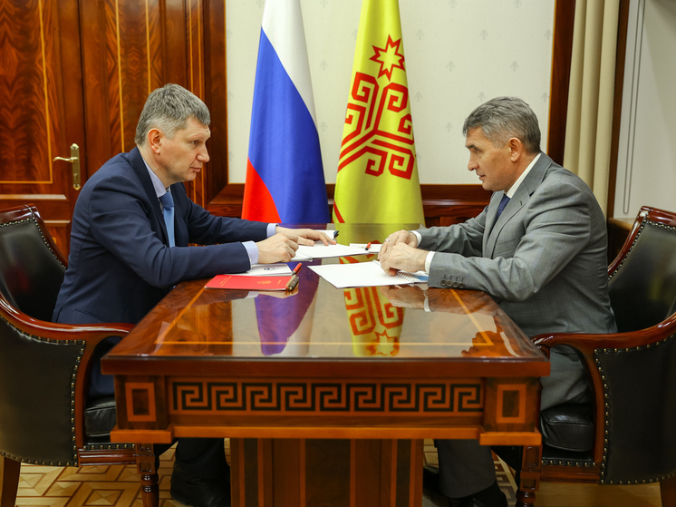 Максим Решетников и Олег Николаев обсудили ключевые векторы развития Чувашии