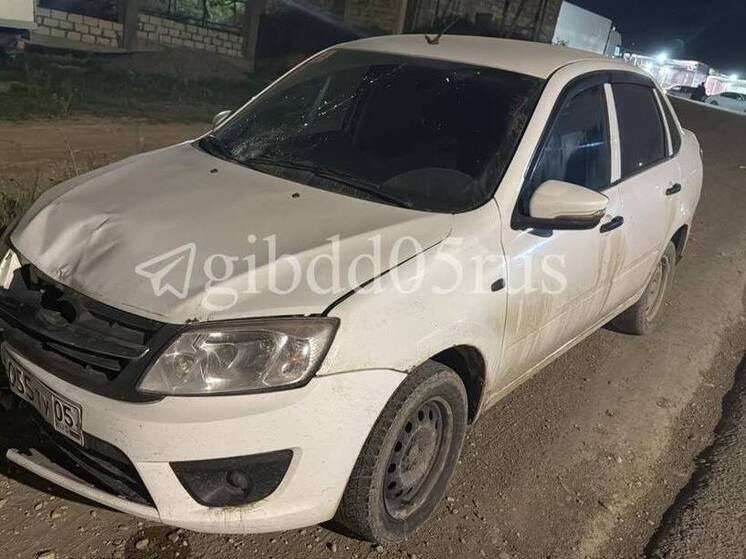 Школьница попала под машину в Дагестане