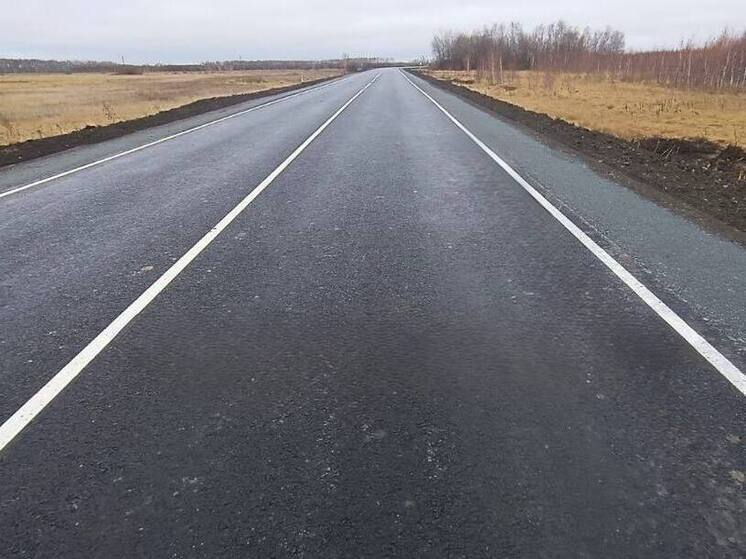 В Тюкалинском районе обновили дорогу Бекишево – Нагибино – Кутырлы
