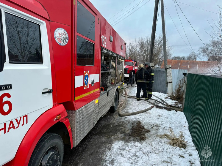 Тело погибшей женщины обнаружили на месте пожара в пригороде Барнаула