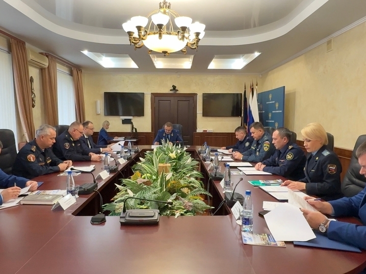 В Орловской области состоялось совещание руководителей правоохранительных органов