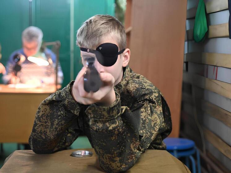 В Серпухове определили самых метких стрелков среди воспитанников ВПК