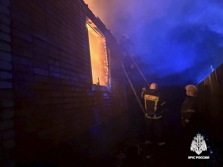 В СНТ под Тулой ликвидировали пожар площадью 60 кв. метров