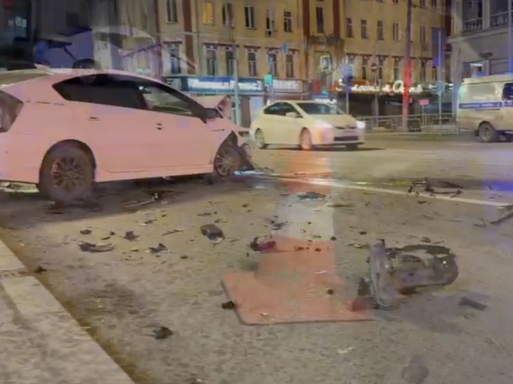 Смертельное ДТП в центре Красноярска: один водитель погиб, второй госпитализирован