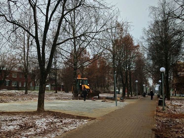 В Костроме завершают благоустройство участка на Скворцова и Шагова