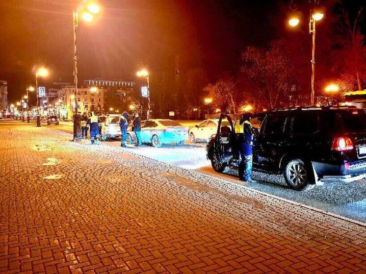 В Тюмени прошел массовый рейд ДПС: задержаны водители без прав и нарушители тонировки