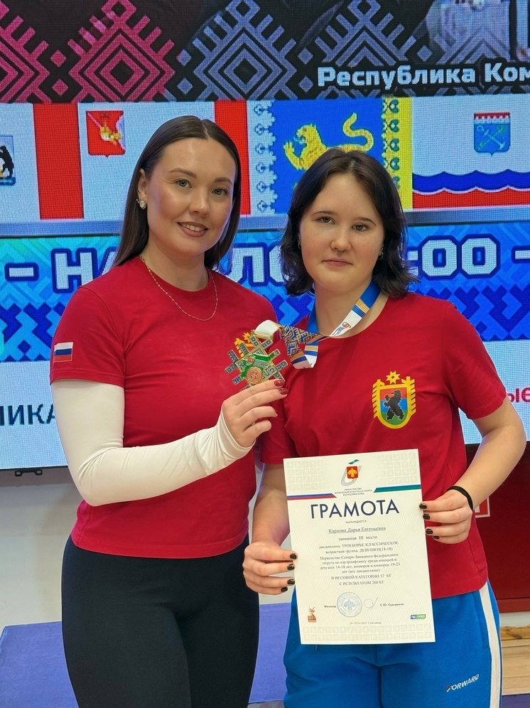 Карельская спортсменка показала свой подход к пауэрлифтингу в Санкт-Петербурге