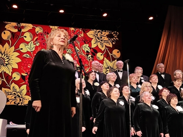 В Иванове хор ветеранов Центра культуры и отдыха отметил свое 75-летие
