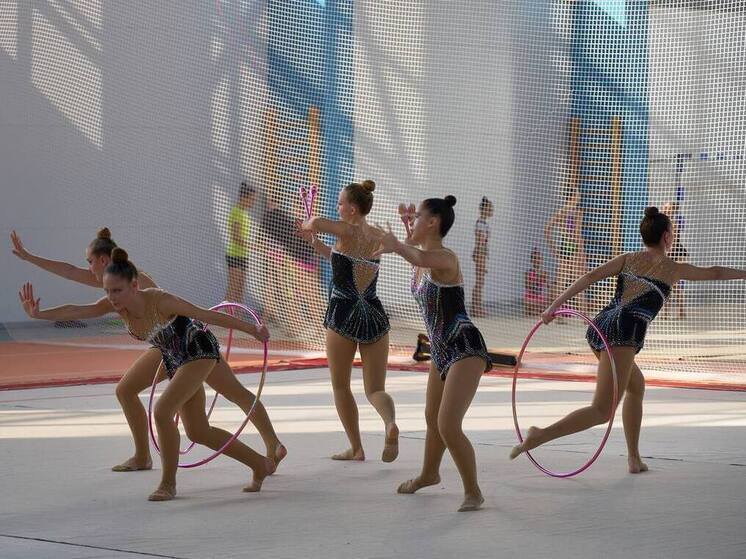 В Евпатории проходят соревнования по художественной гимнастике «Легенды Крыма»