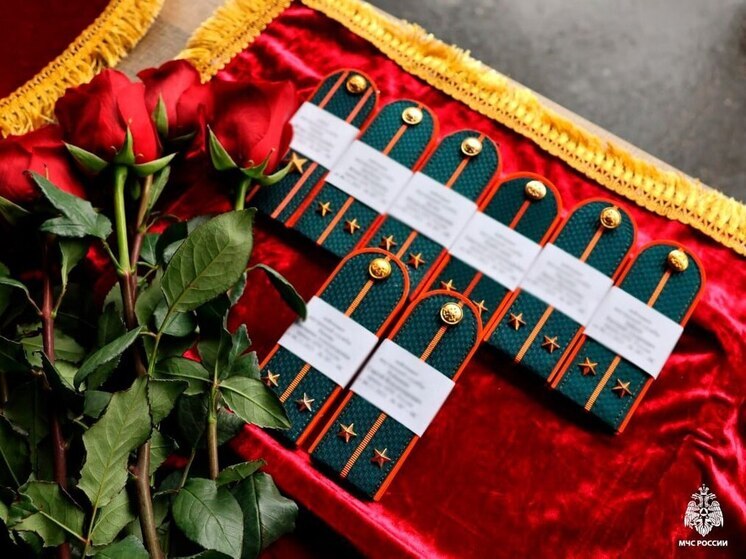 В Запорожской области новобранцы МЧС России приняли присягу