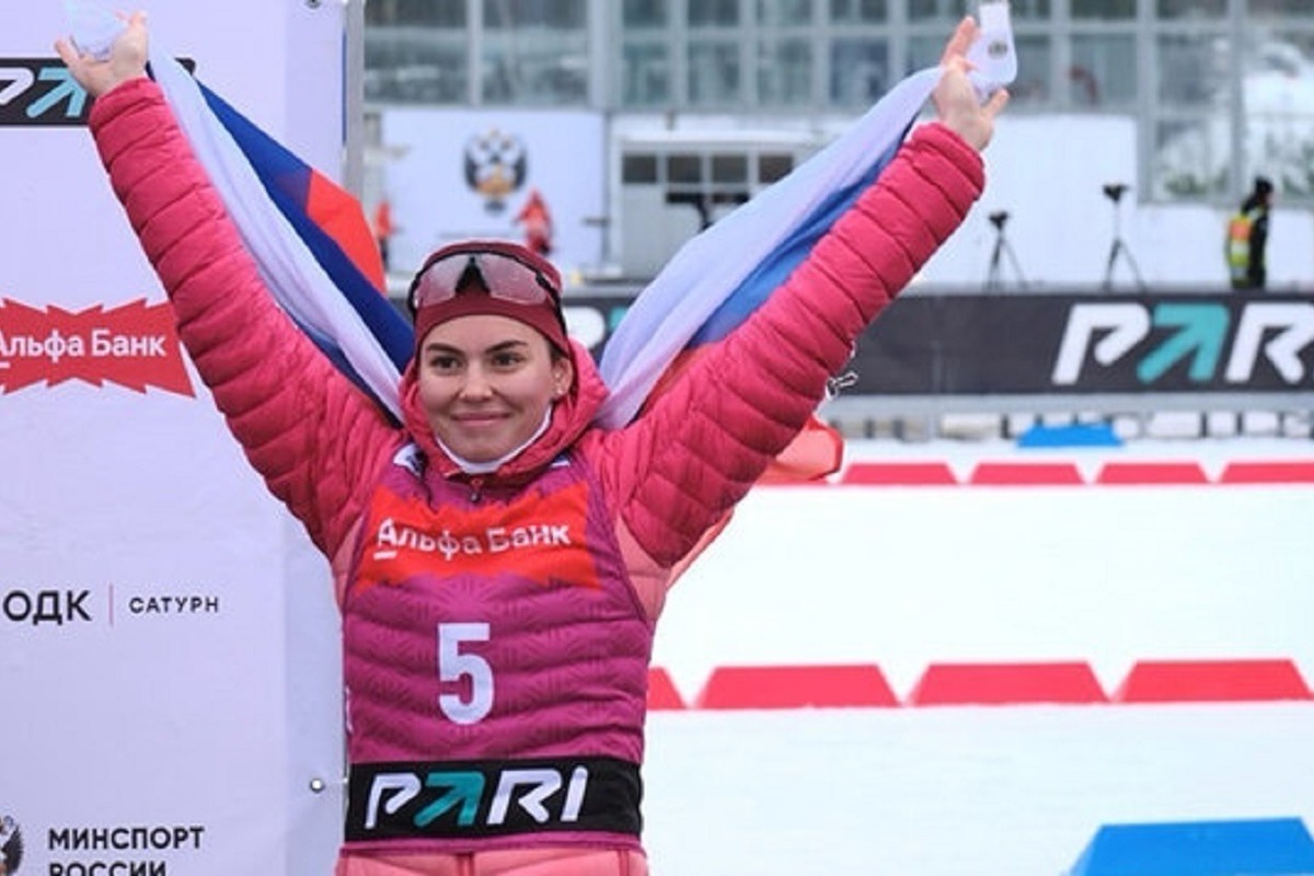 Метеля выиграла масс‑старт на Кубке Международной лиги клубного биатлона