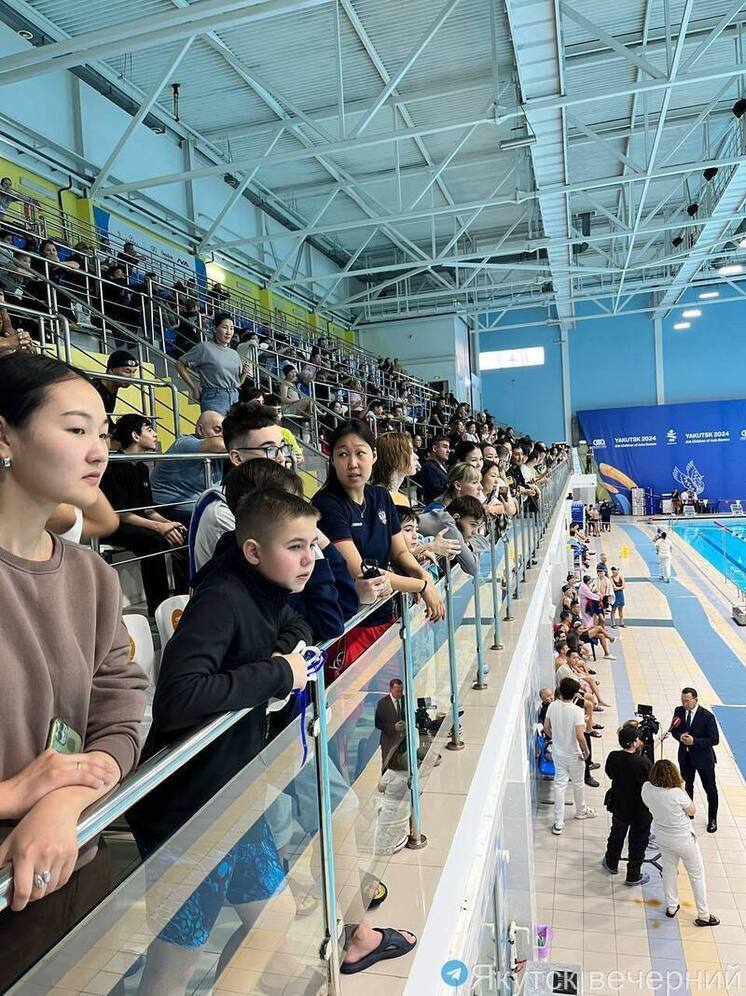 Первый этап Кубка Федерации плавания Якутии прошел в бассейне «Чолбон»