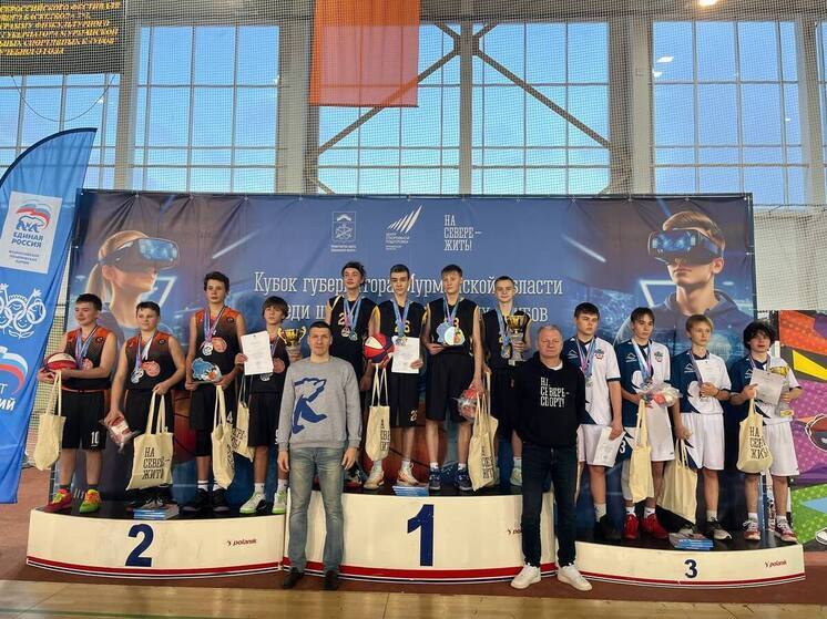 Школьники-баскетболисты Мурманской области отправятся на фестиваль в Москву