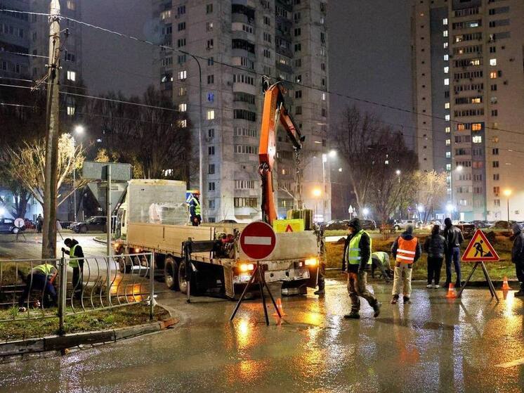 Сегодня в ночь закроют переезд у остановки «Лесная» по ул. Ташкентской в Самаре