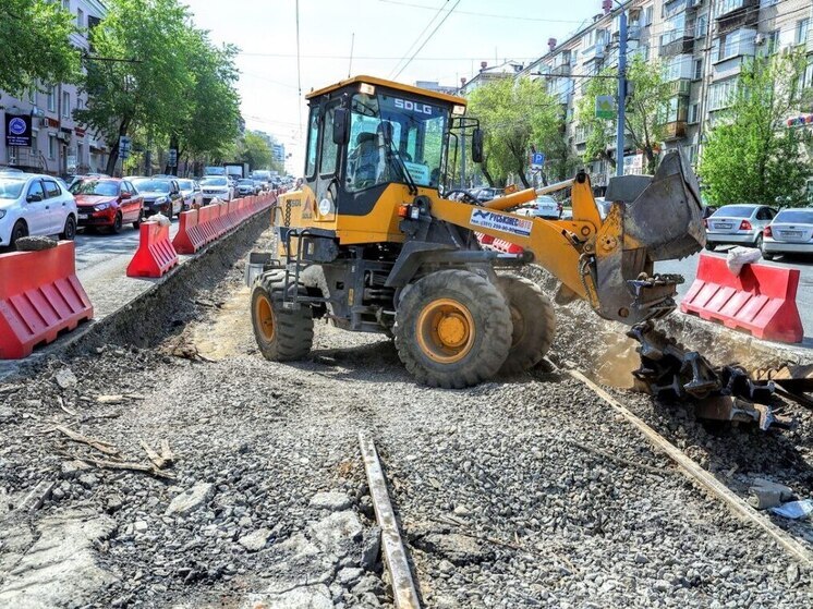 Капремонт трамвайных путей в Ленинском районе Челябинска оценили почти в 278 млн рублей