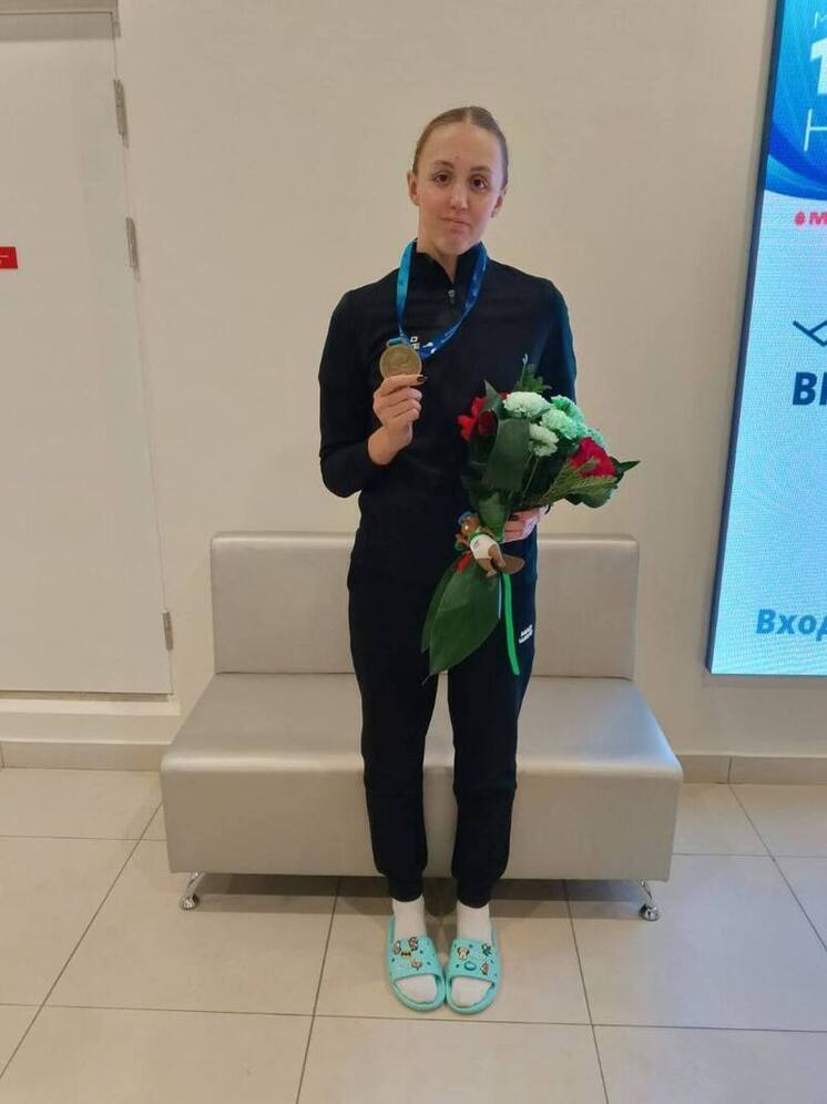 Тульская пловчиха завоевала три золотые медали на международном турнире