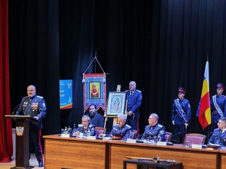 Луганский казачий округ официально приняли в состав Всевеликого войска Донского