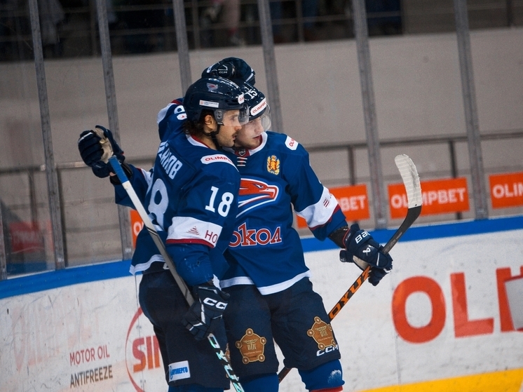 Красноярский «Сокол» одержал победу над «Челнами» в матче ВХЛ