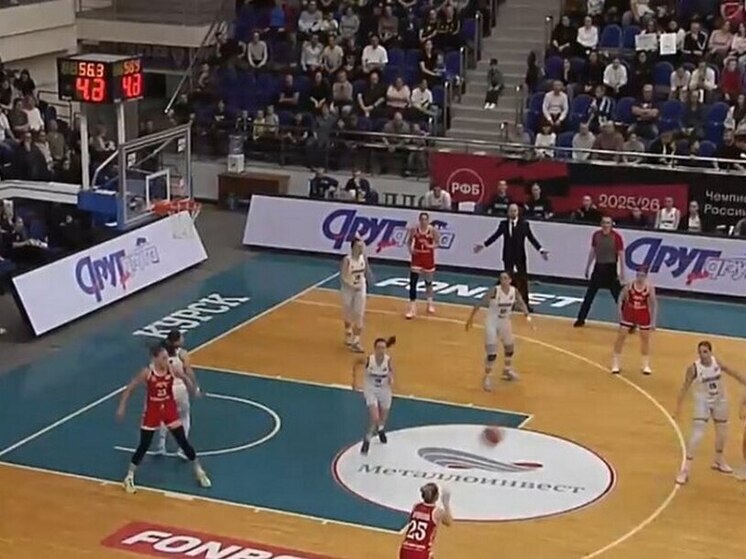 Курское «Динамо» победило МБА