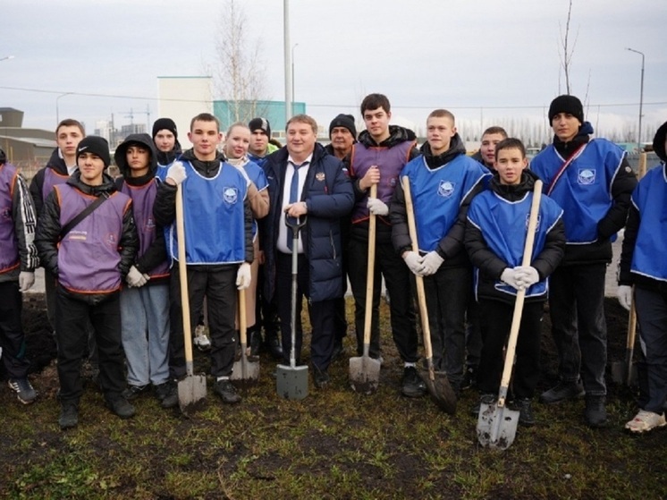 Ульяновский мэр Болдакин присоединился к высадке деревьев