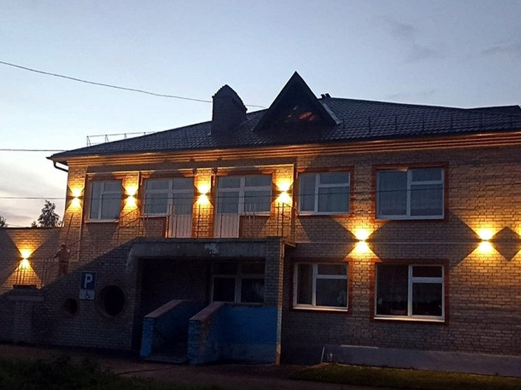 В Любытинском округе отремонтировали детский сад «Радуга»