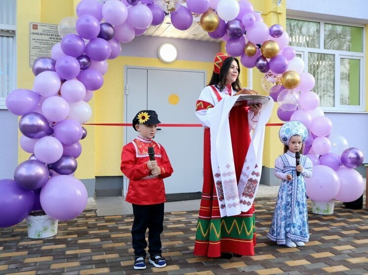 В Джанкойском районе после капремонта открылся детский сад «Василёк»