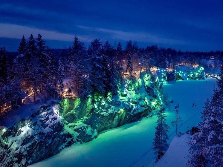 "Подземная Рускеала" временно прекращает работу в связи с проведением технических работ