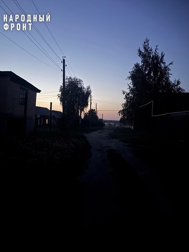 Суд встал на сторону жителей: в Тамбове подключат к электричеству фонари на тёмной улице