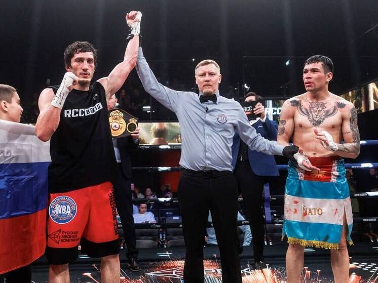 Дагестанский боксер Заур Абдуллаев завоевал титул WBA Gold