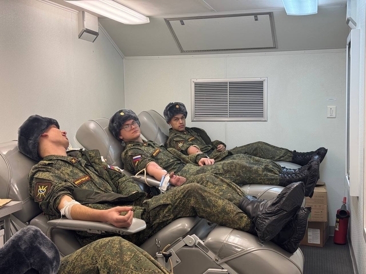 Курсанты Военного учебного центра ОГУ имени Тургенева стали донорами