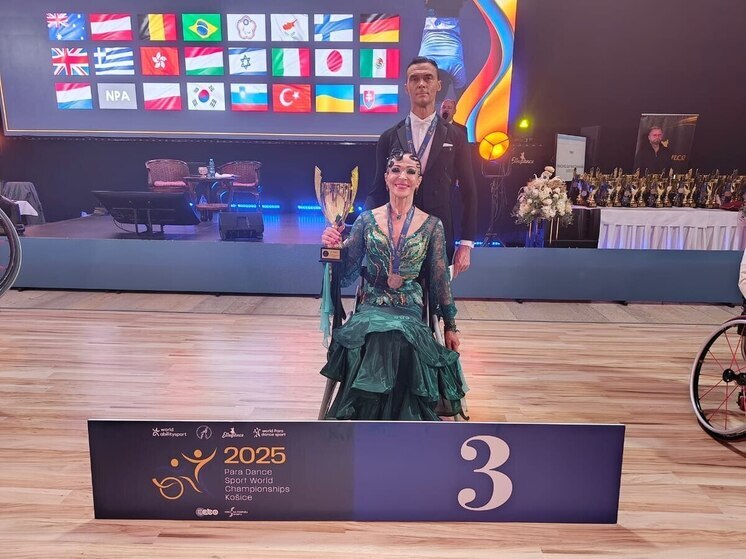 Петербуржцы завоевали бронзу на чемпионате мира по танцам на колясках