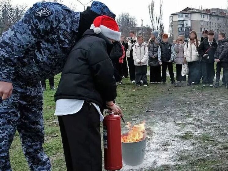Мелитопольских кадетов обучили тактике поведения в чрезвычайных ситуациях