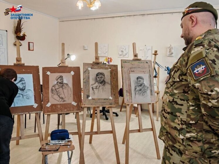 Студенты из Магадана создадут портрет героя СВО для всероссийской выставки