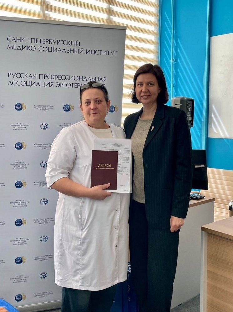 В Калмыкии появился первый специалист в области эрготерапии