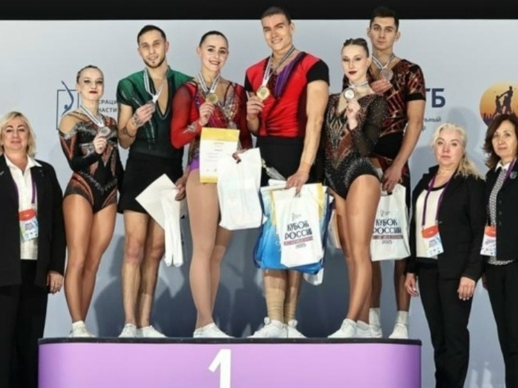 Волховчанка стала призером Кубка России по спортивной аэробике