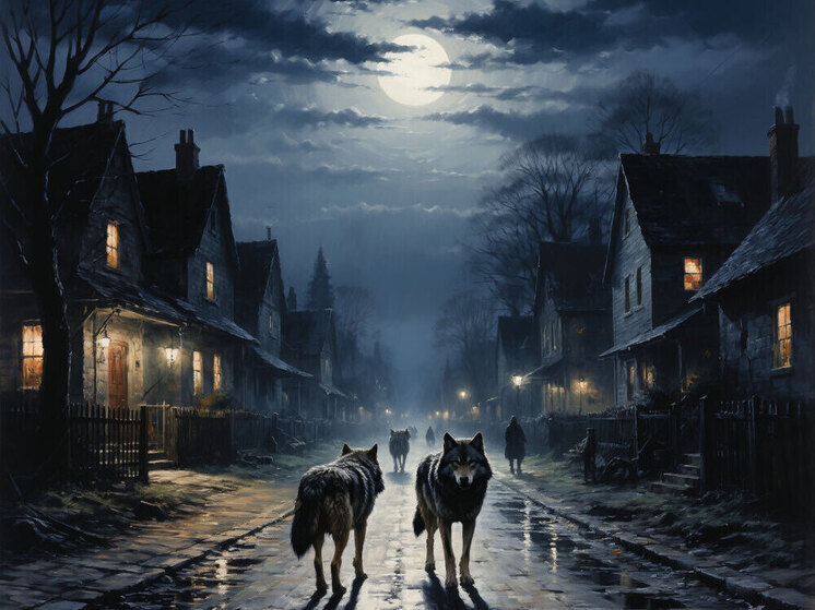 В одном из сел Бурятии школьников перевели на дистант из-за угрозы волков