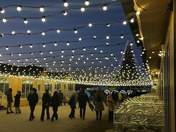 Стала известна программа в ледовом городке в центре Читы на новогодних каникулах