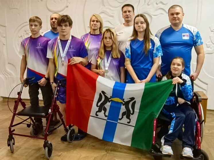 Новосибирские параспортсмены завоевали медали на первенстве России по плаванию