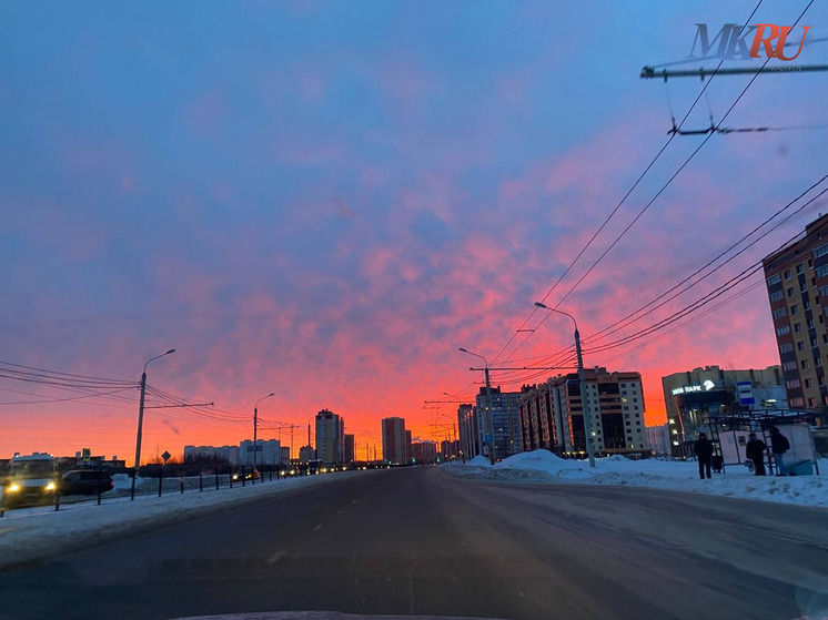 Калужане встречают Мороза