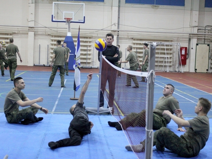 В Орле открыт набор в команду ветеранов СВО по волейболу сидя
